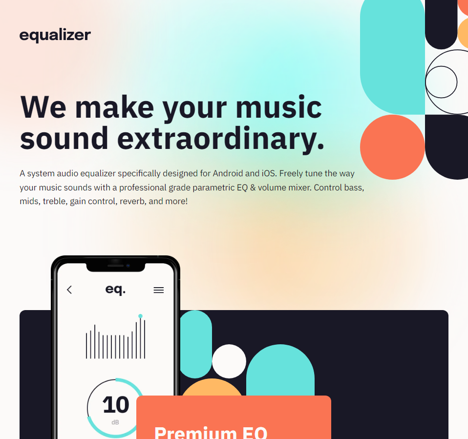 Picture of equalizer